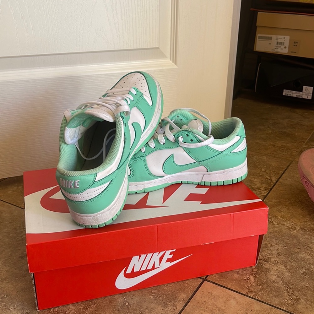 Green Dunks Green Low